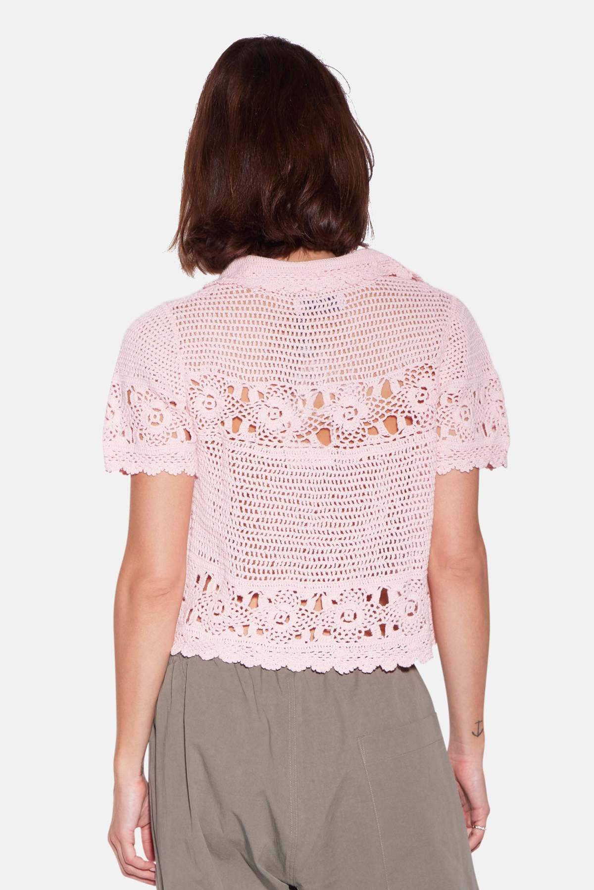 The Tile Club Molly Crochet Shirt - Image 4 of 4