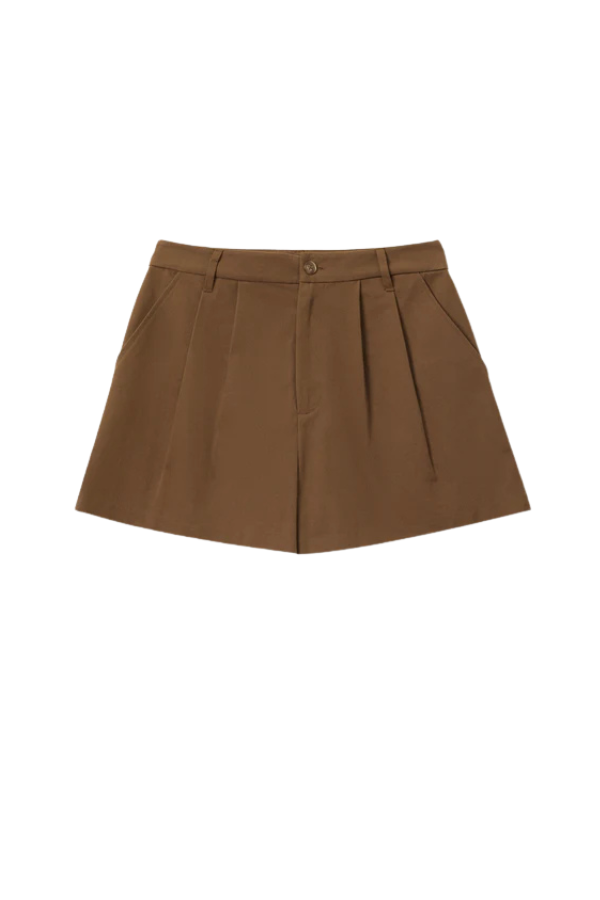 Perfect White Tee Mei Twill Shorts