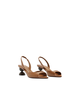Alexandre Birman Tropicana 50 Heel - Espresso - Thumbnail 2