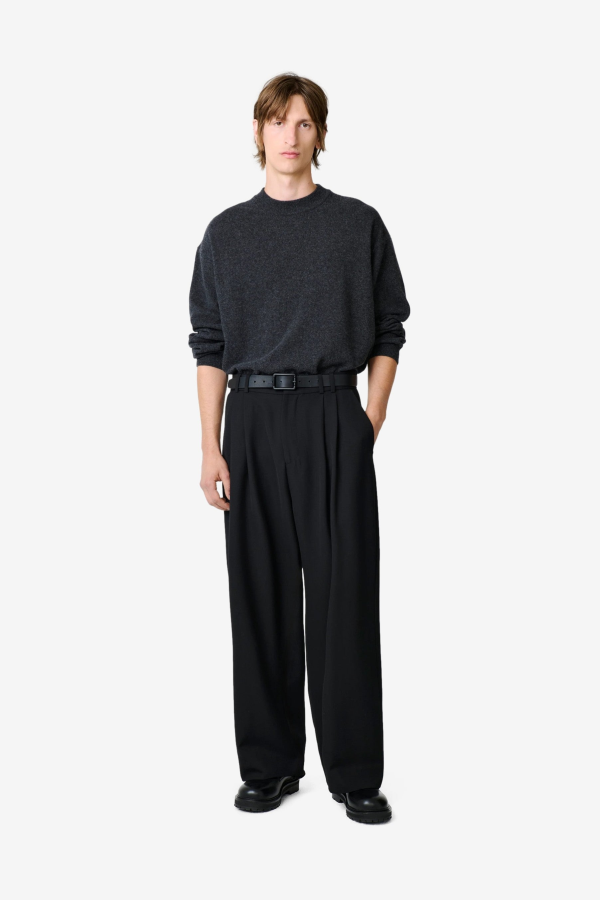 Studio Nicholson Line Trousers - Black
