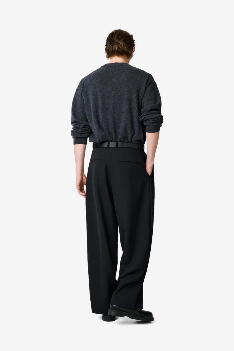 Studio Nicholson Line Trousers - Black