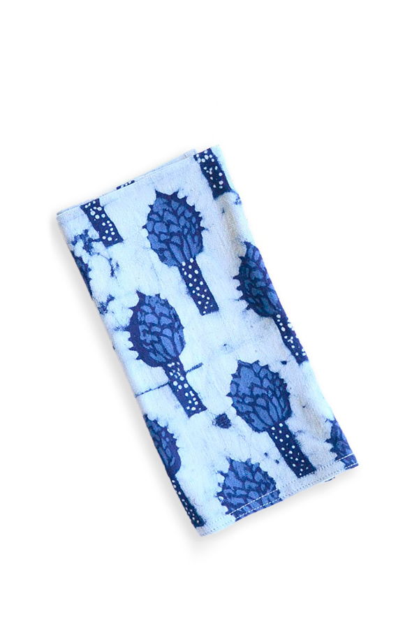 Ichcha Magnolia Reusable Napkins (Set of 4)