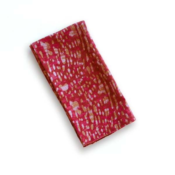 Ichcha Rustic Handmade Cotton Napkins (Set of 4) Ichcha Rustic Handmade Cotton Napkins (Set of 4)