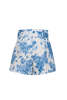 Cara Cara Palmer Short - Tossed Floral Blue - Thumbnail 2