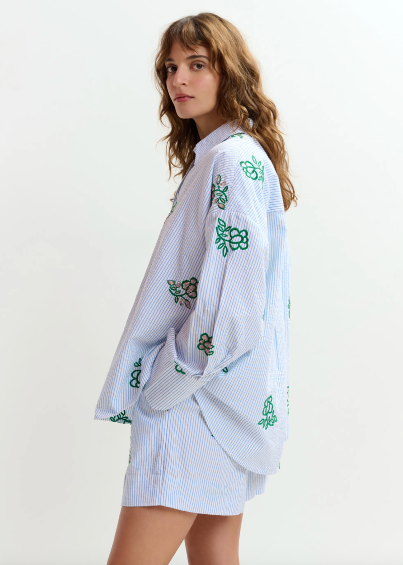 Essentiel Antwerp Jalinki Embroidered Shirt