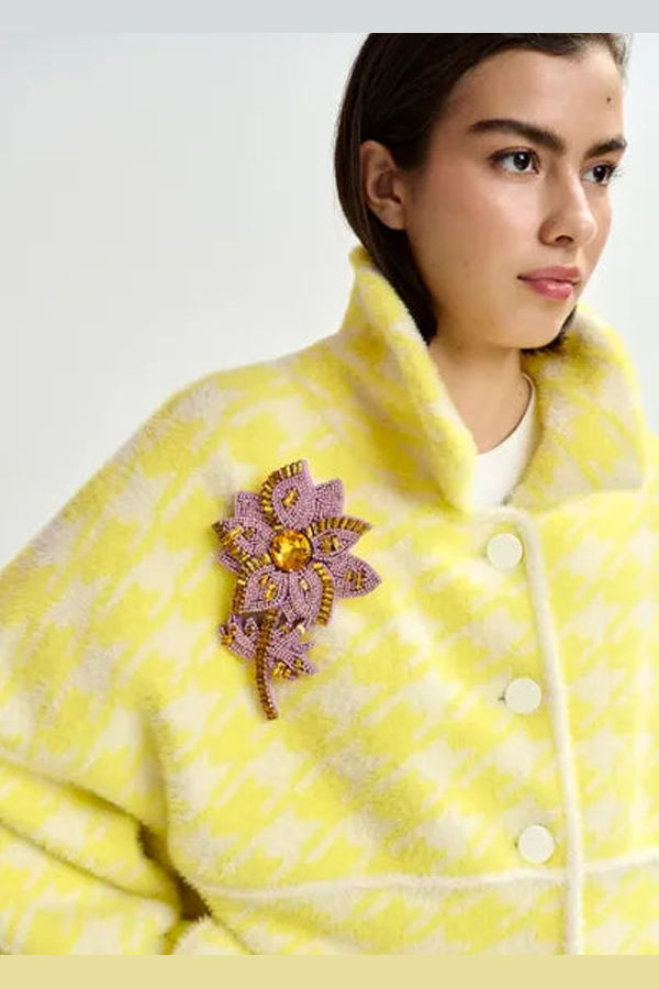 Essentiel Antwerp Jamazing Big Flower Brooch