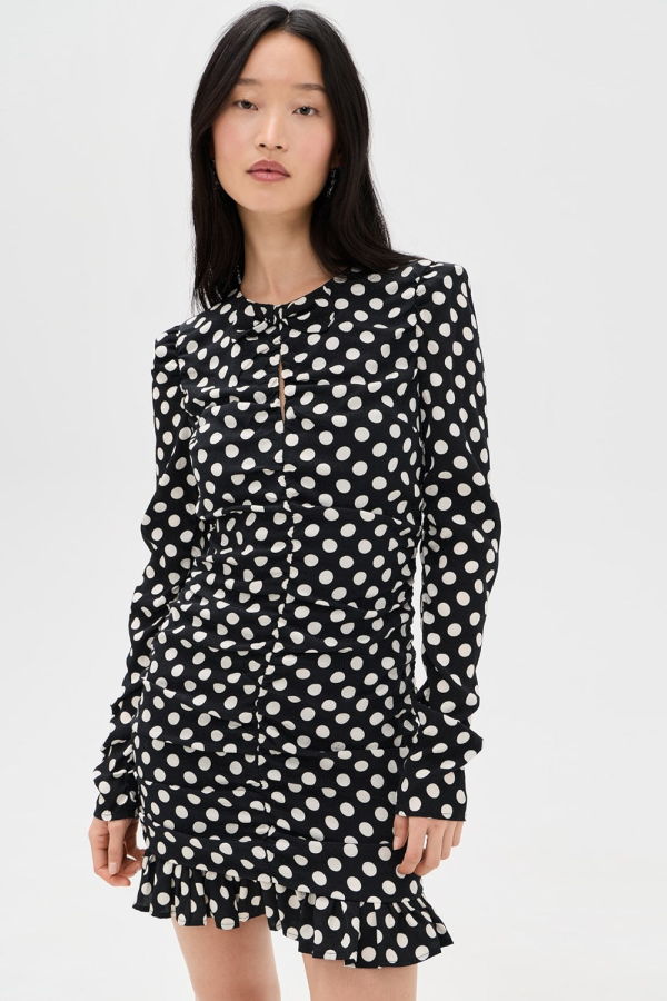 Essentiel Antwerp Jast Ruched Mini Dress