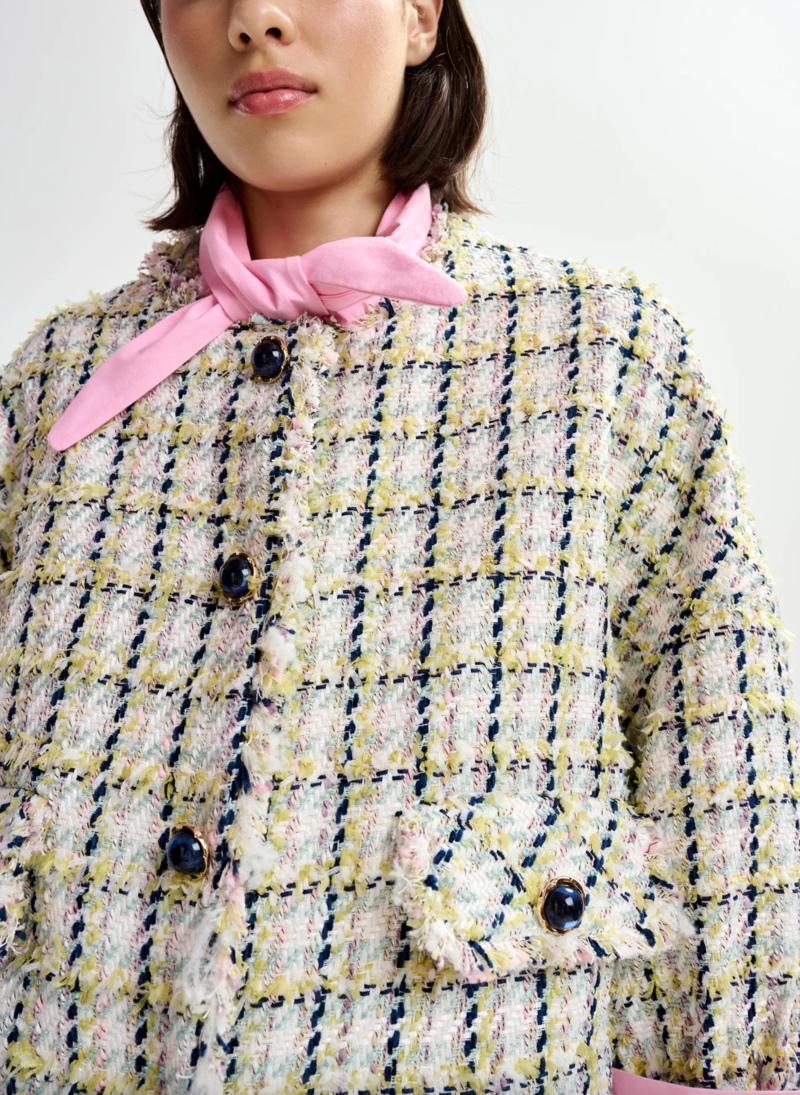 Essentiel Antwerp Jayden Boxy Cropped Jacket