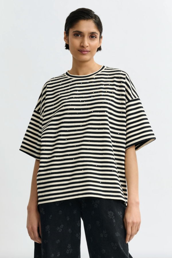 Essentiel Antwerp Joste Striped T-Shirt
