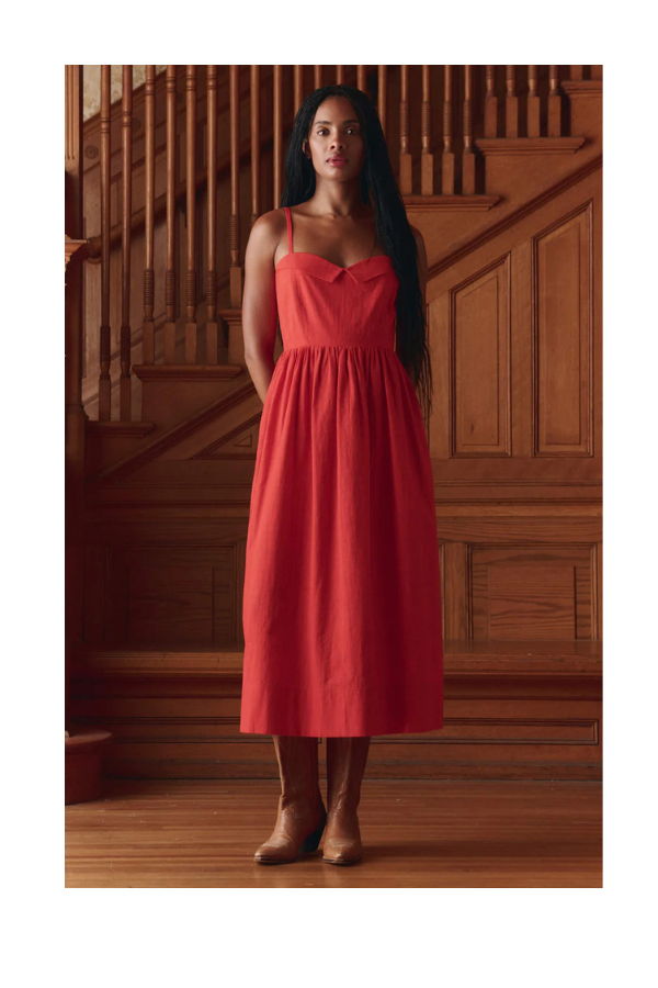 The Great. The Verse Dress - Red