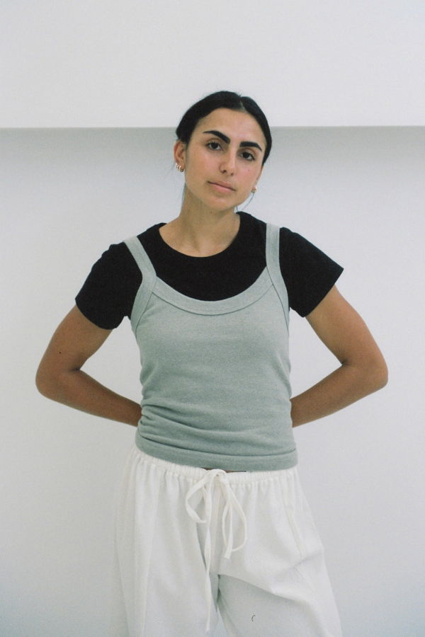 Merge Debardeur Brise De Chanvre Tank - Sage