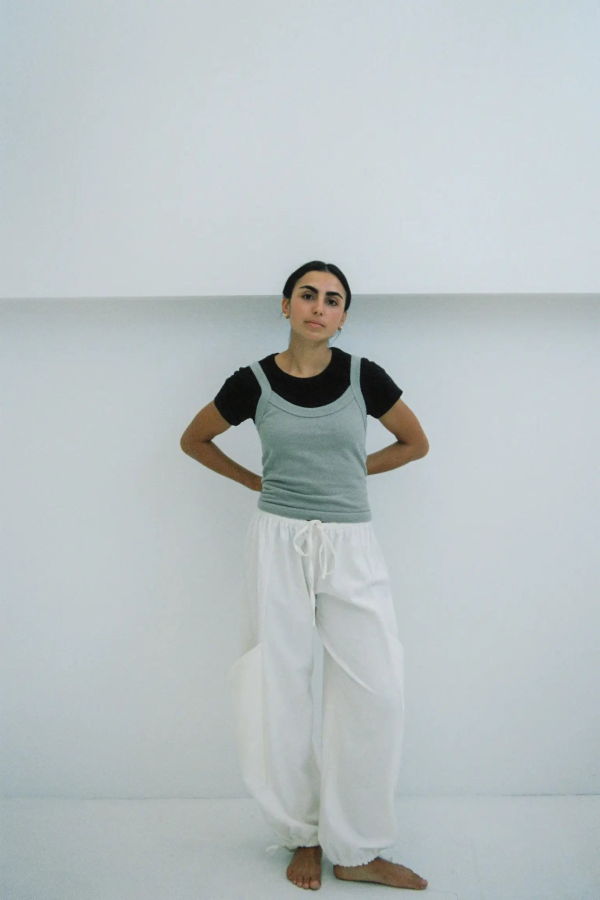 Merge Debardeur Brise De Chanvre Tank - Sage