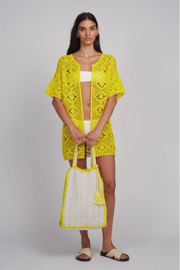 ELEVEN SIX Vera Crochet Tote