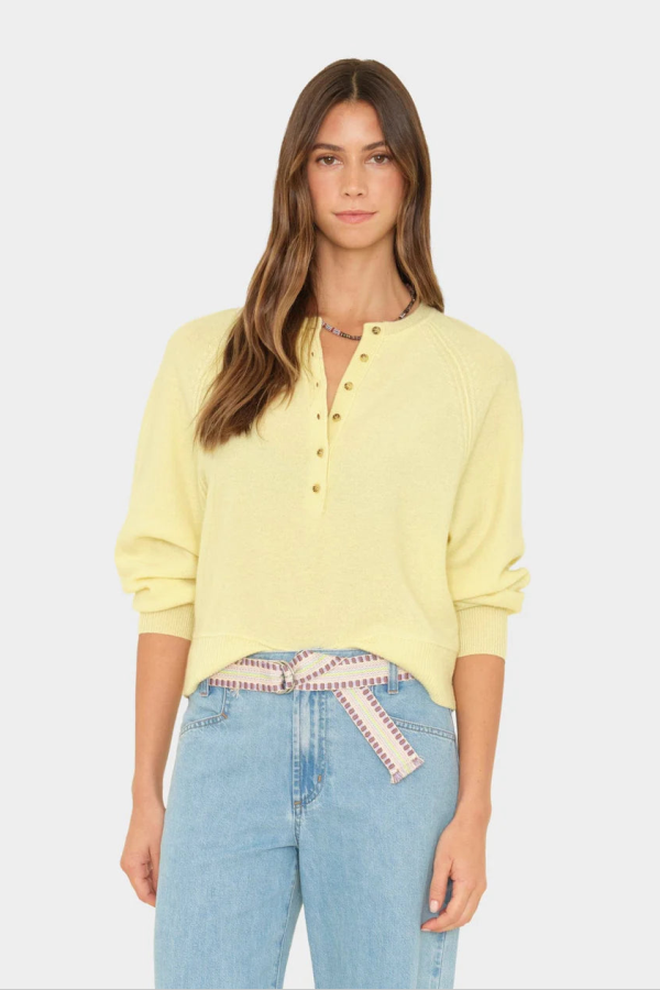 Xirena Griffin Sweater - Butter Yellow