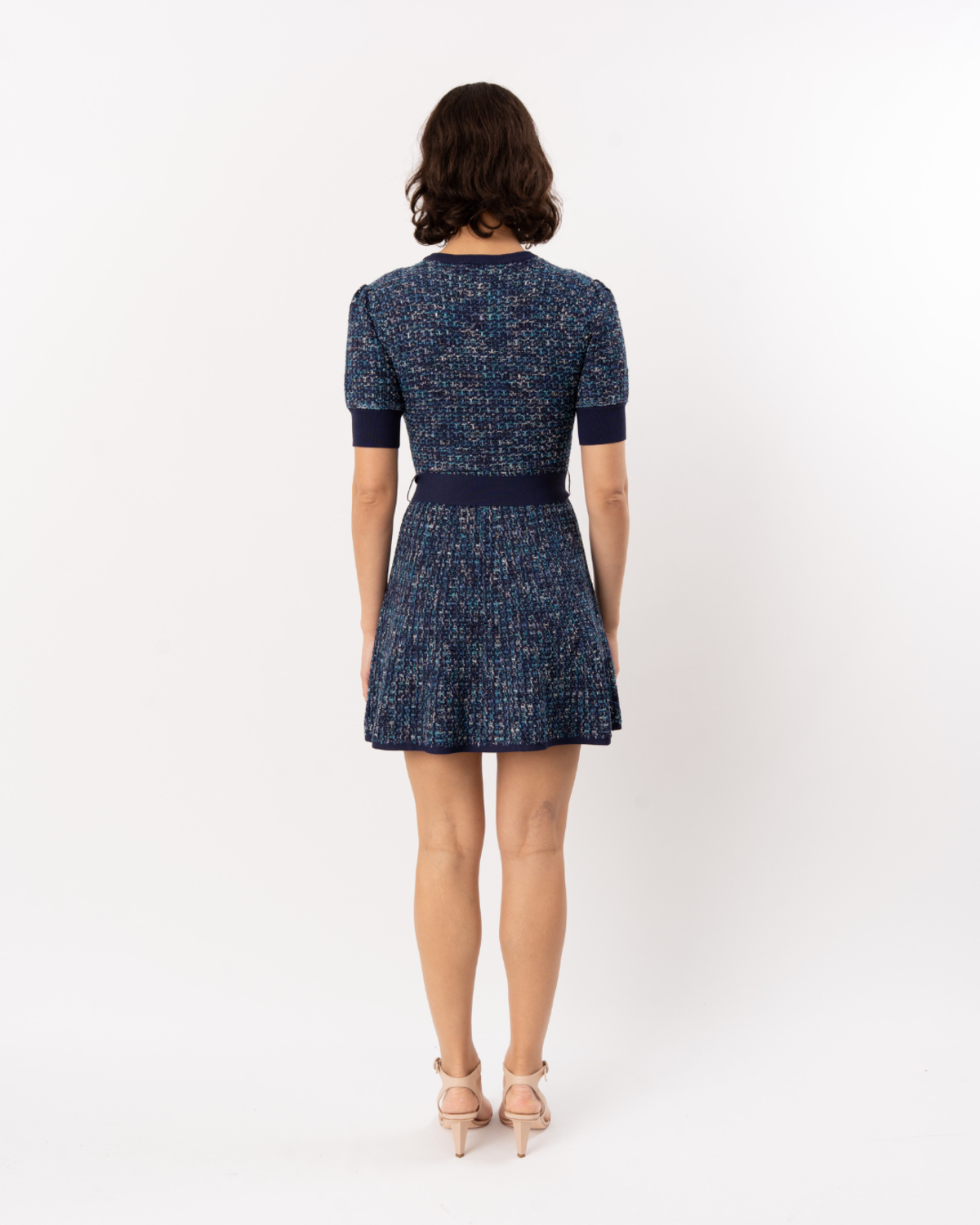 Shoshanna Harriet Dress - Blue Melange - Image 5 of 6