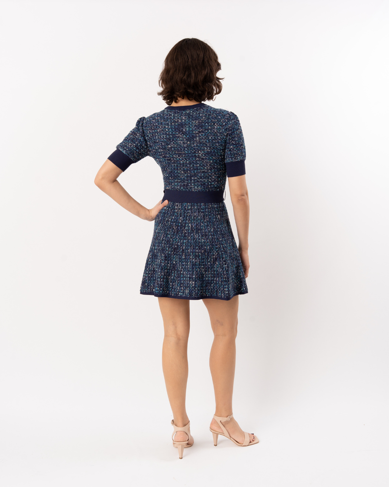 Shoshanna Harriet Dress - Blue Melange