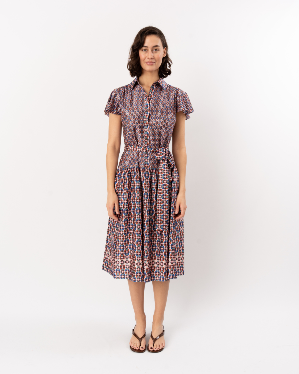 Shoshanna Kennedy Dress - Blush Multi - Image 1 of 6