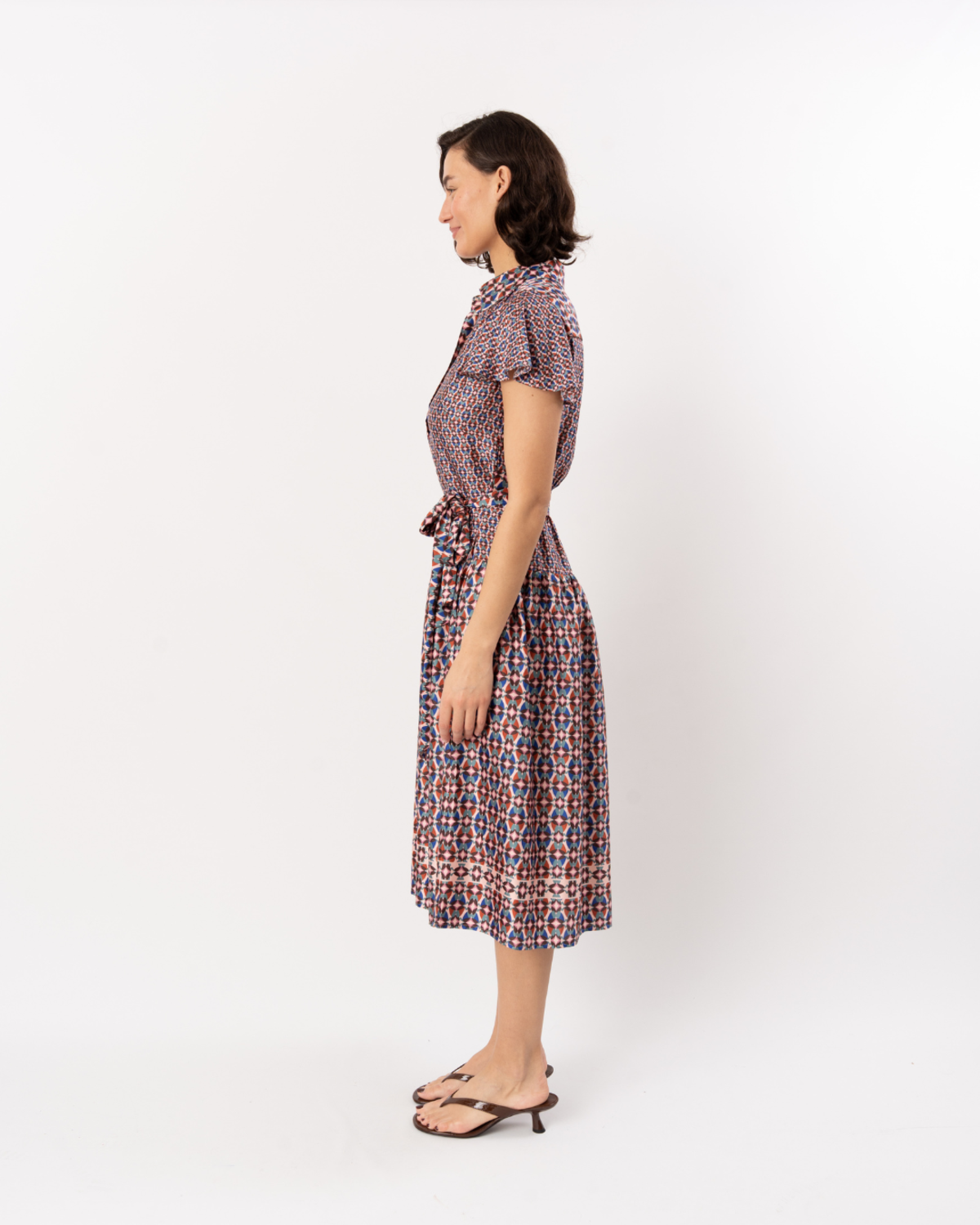 Shoshanna Kennedy Dress - Blush Multi - Image 3 of 6