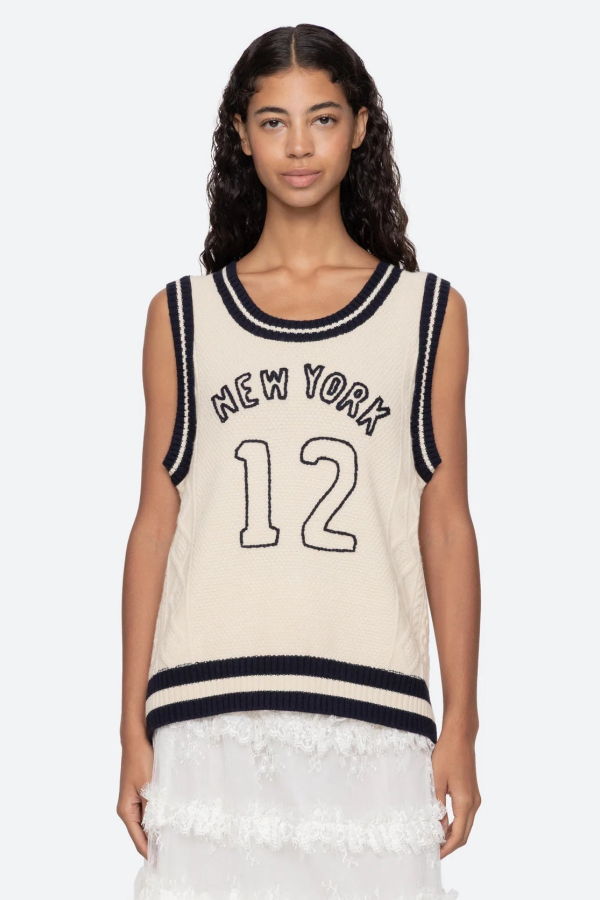 Sea NY Maren Knit Tank Vest