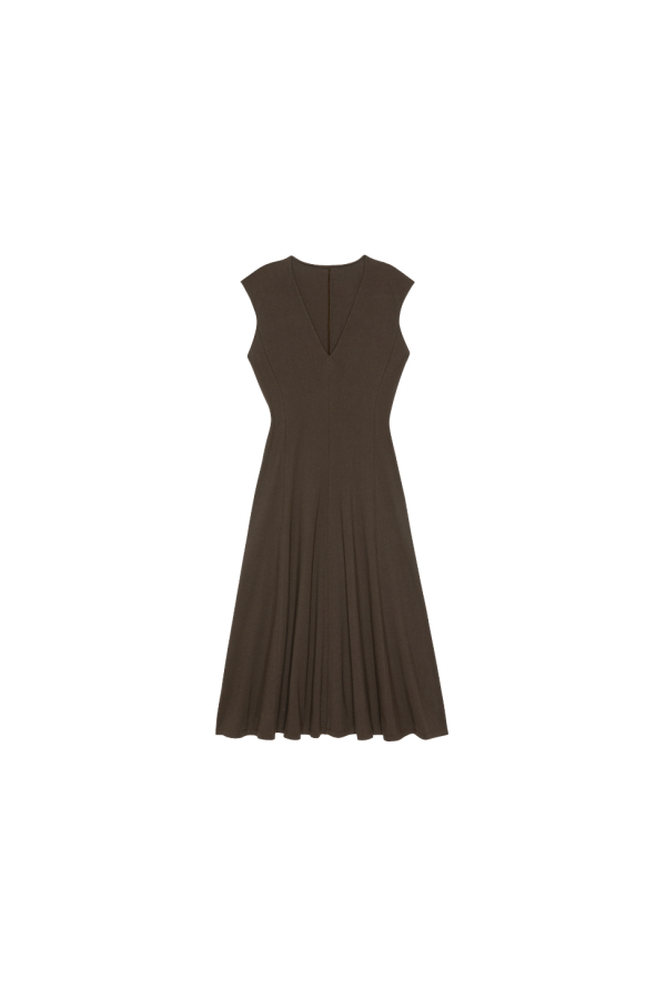Frame The Studio Dress - Mocha