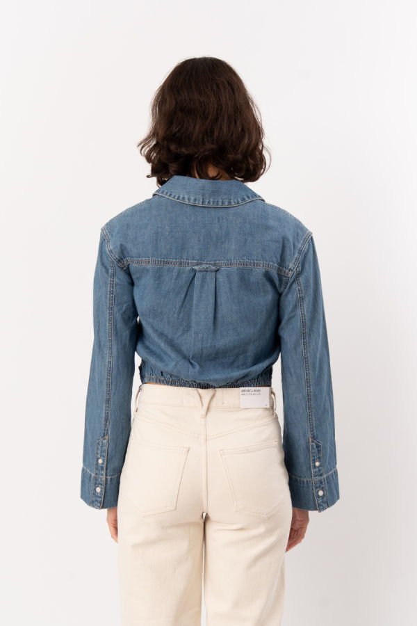 Veronica Beard Timothy Shirt - Ripple Haze