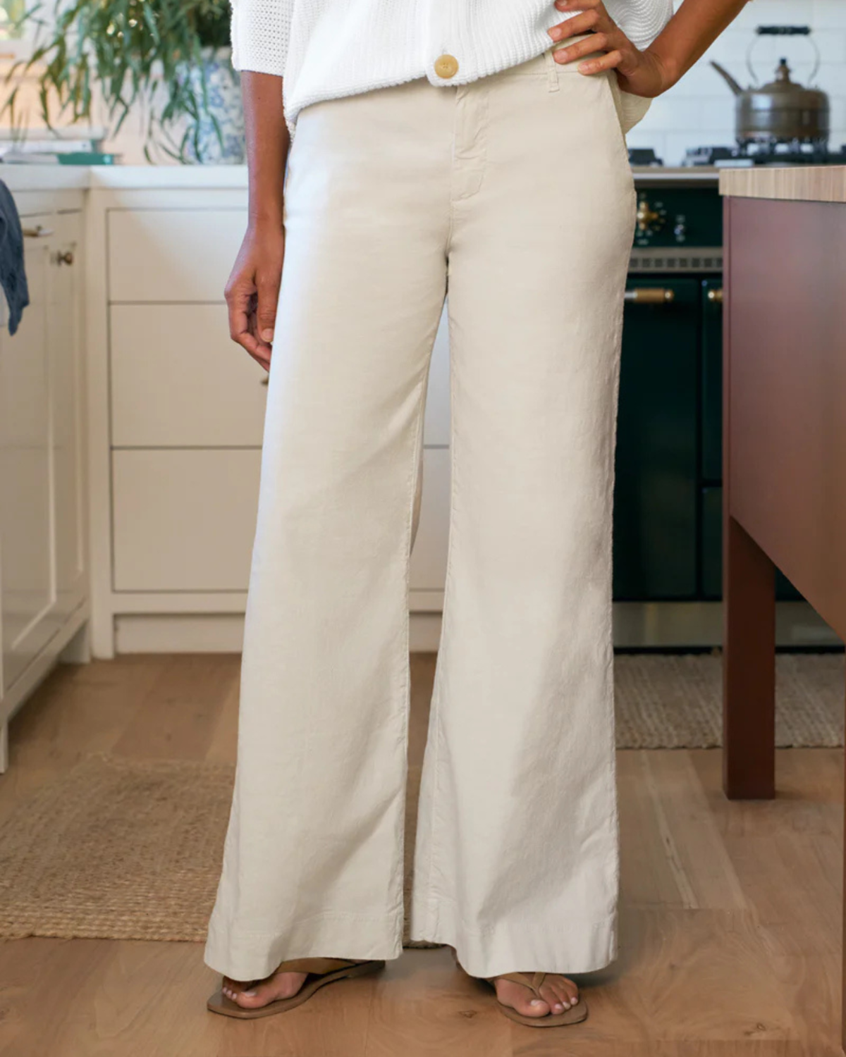 Frank & Eileen West Village NYC Trouser - Cement - Image 2 of 4