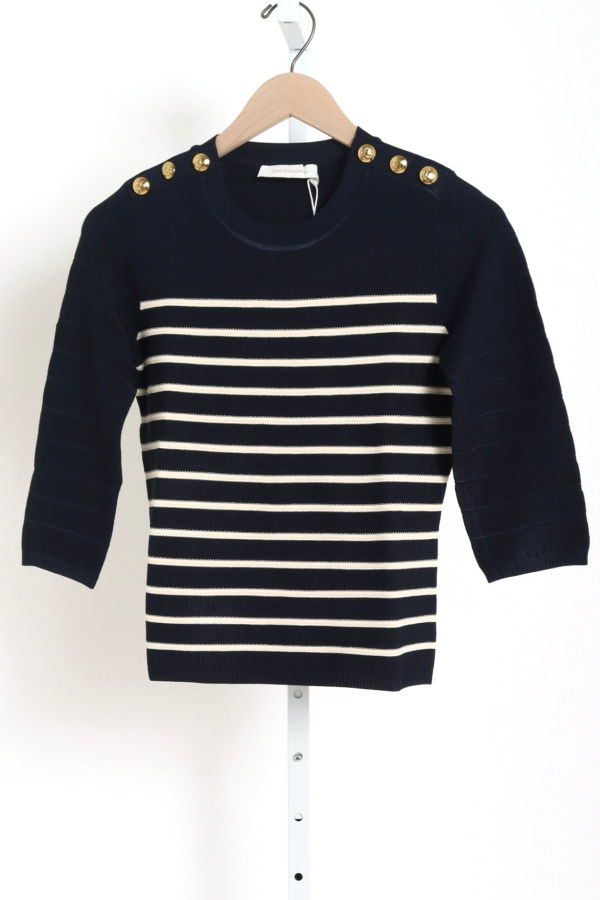 Zimmermann Luna Striped Top
