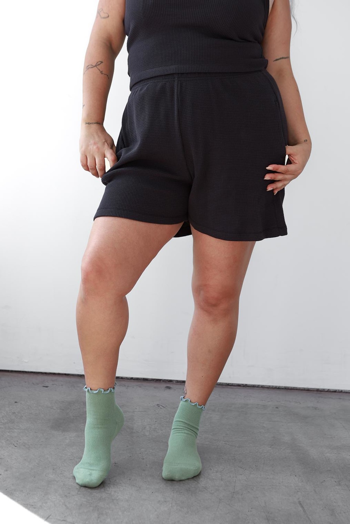 Noble Waffle Short - Ash - Image 1 of 4