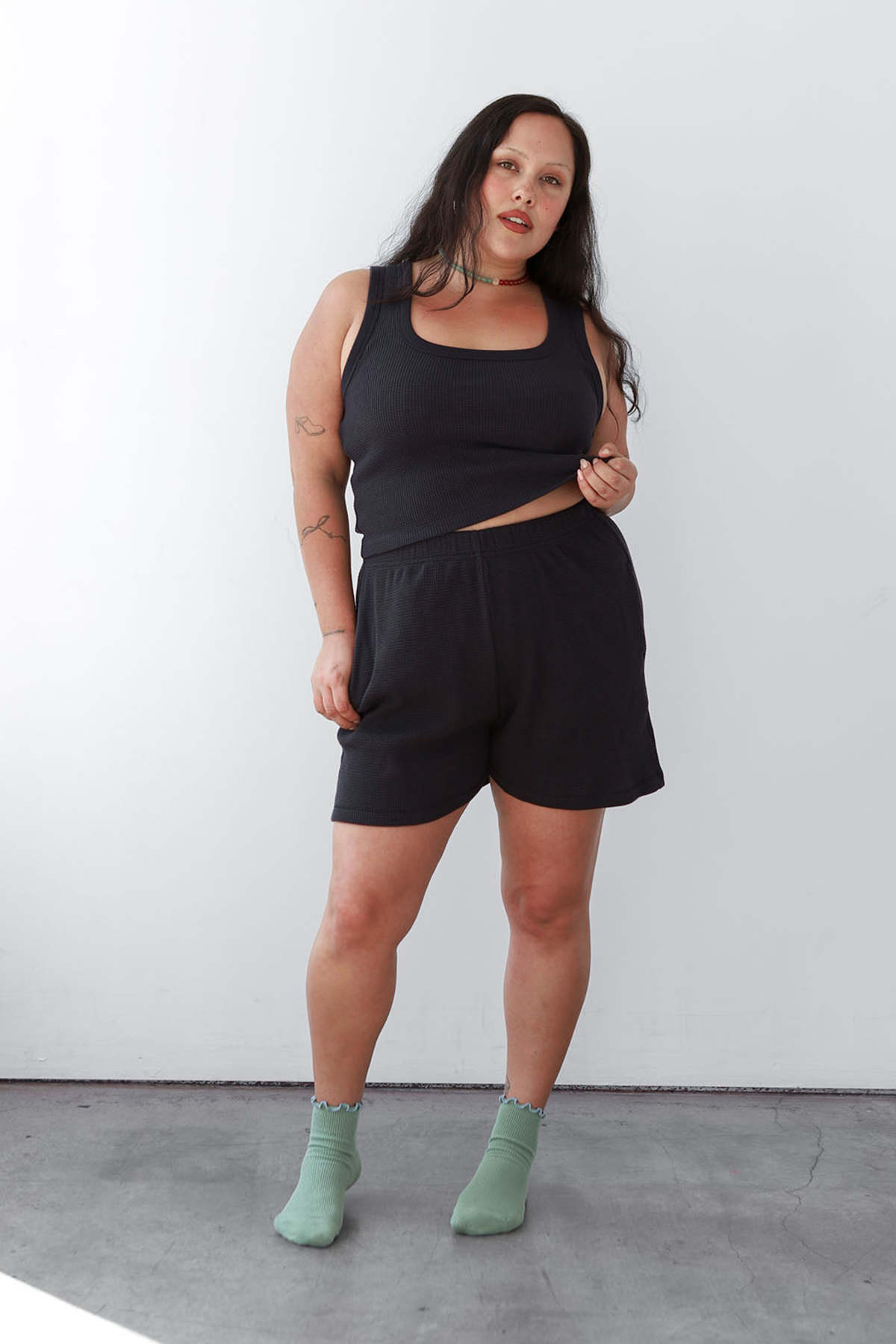 Noble Waffle Short - Ash - Image 2 of 4