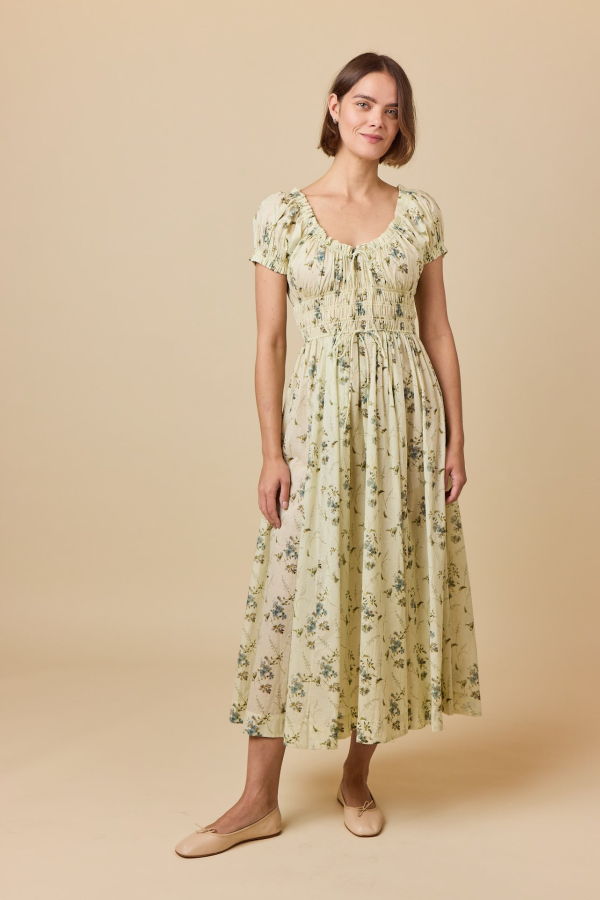 DÔEN Ashlynn Dress - Sunshine Prairie Rose
