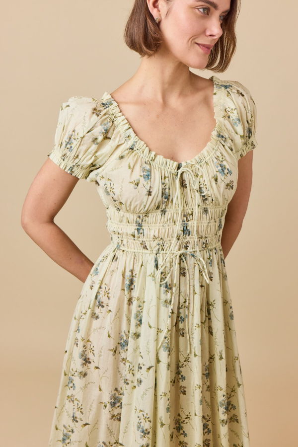 DÔEN Ashlynn Dress - Sunshine Prairie Rose