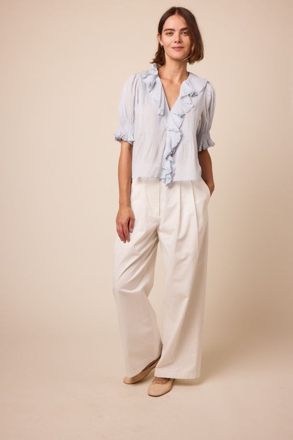 DÔEN Henri Top - Alice Blue