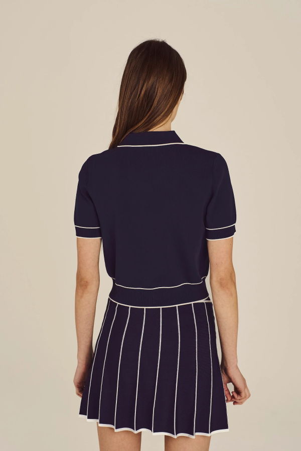 Malbon Aurora Skirt - Midnight