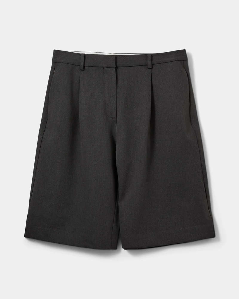 Sofie Schnoor Elsa Suiting Shorts - Dark Grey