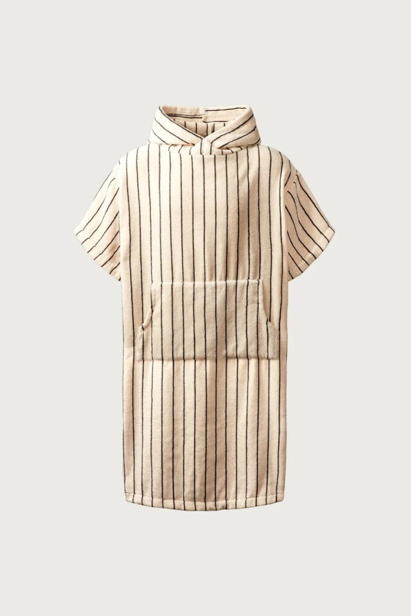 Bongusta Naram Poncho - Creme/Ink