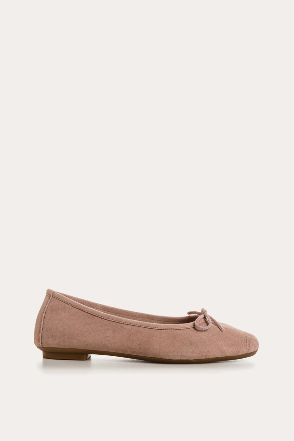 REQINS Harmony Velvet Leather Ballet Flats