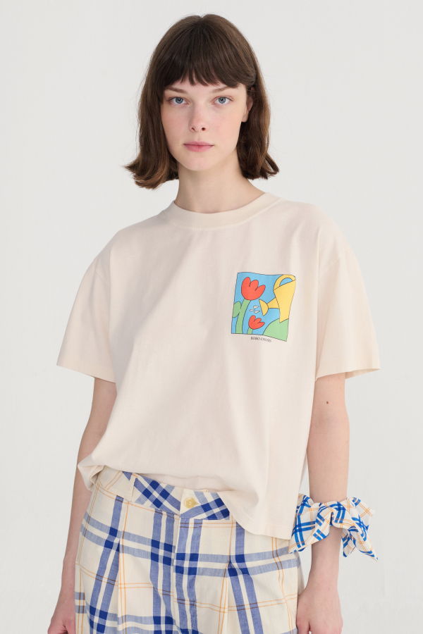 KIDS Bobo Choses Gardening Time Cropped T-Shirt