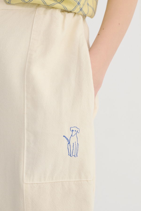 Bobo Choses Ecru Cocoon Pants