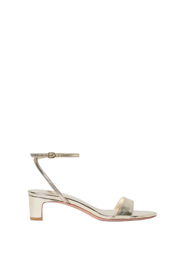 Loeffler Randall Alice Leather Sandal - Gold