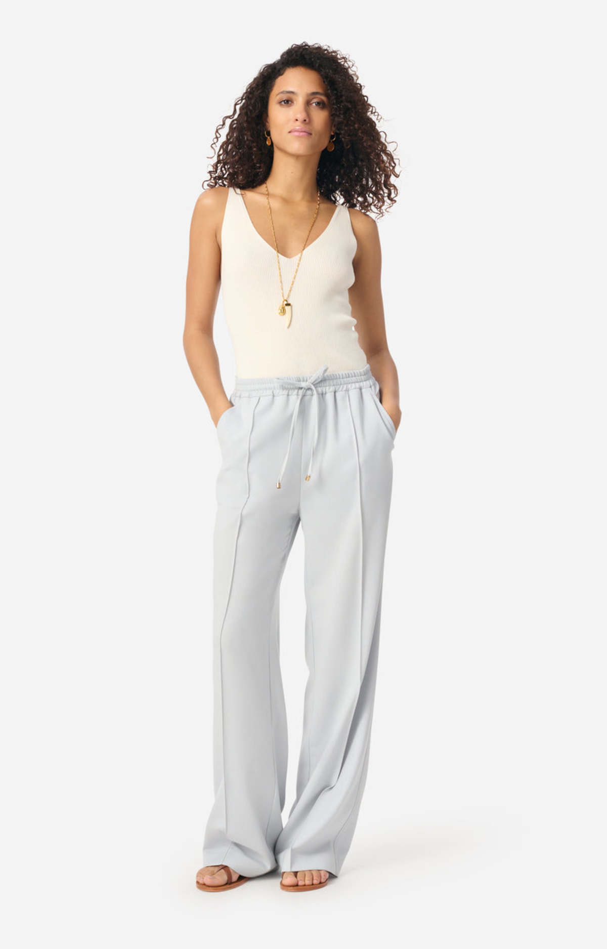 Vanessa Bruno Cliff Pants - Algue - Image 3 of 4