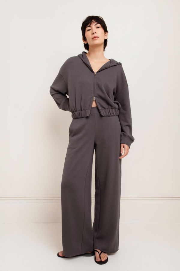 Paper Label Brea Zip-Up Hoodie Sweater