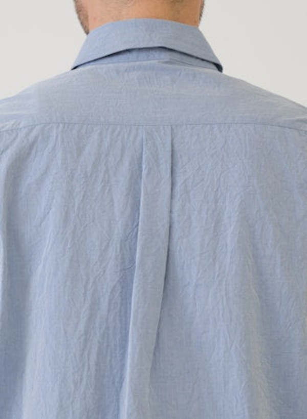 Sage de Cret Co Crinkle Typewriter Short Sleeve Shirt | Garmentory