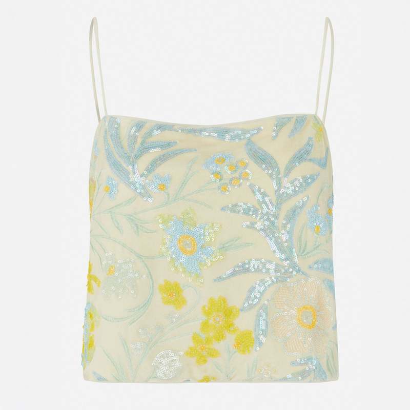Baum und Pferdgarten Jovana Sequin Top - Pastel Sequins Flower