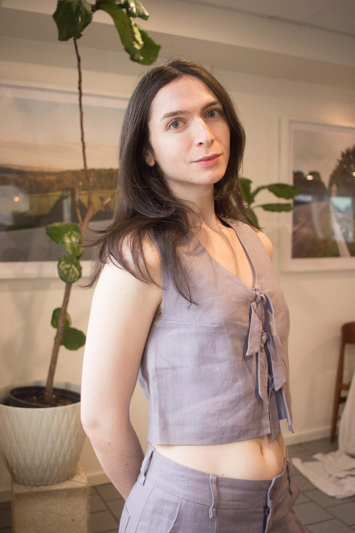 Eve Gravel Saxon Vest - Image 1 of 13