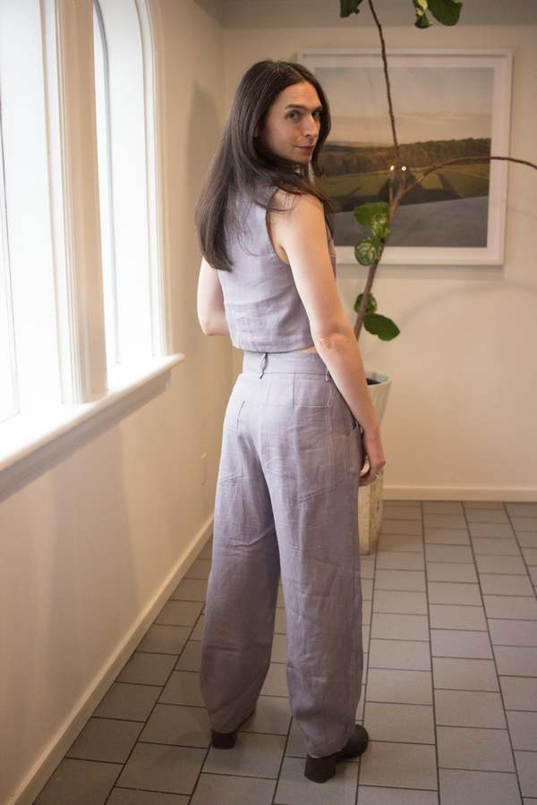 Eve Gravel Saxon Vest