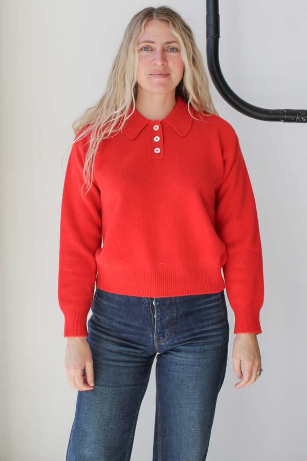 &Daughter Edith Polo Shirt - Poppy