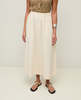 YERSE Long Cotton Poplin Skirt - Thumbnail 3