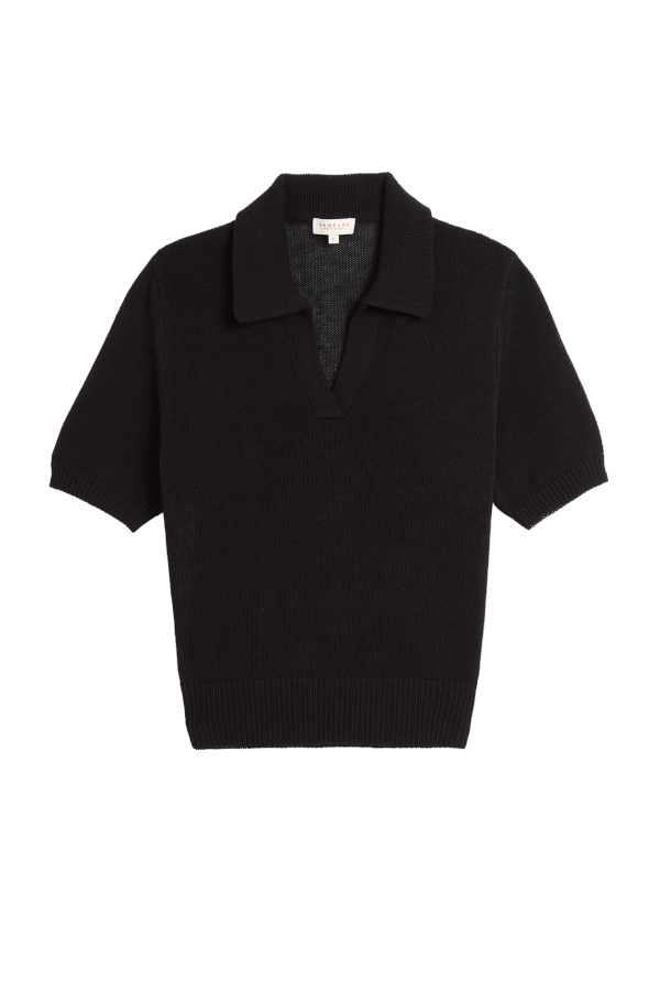 demylee Cris Black Cotton Top