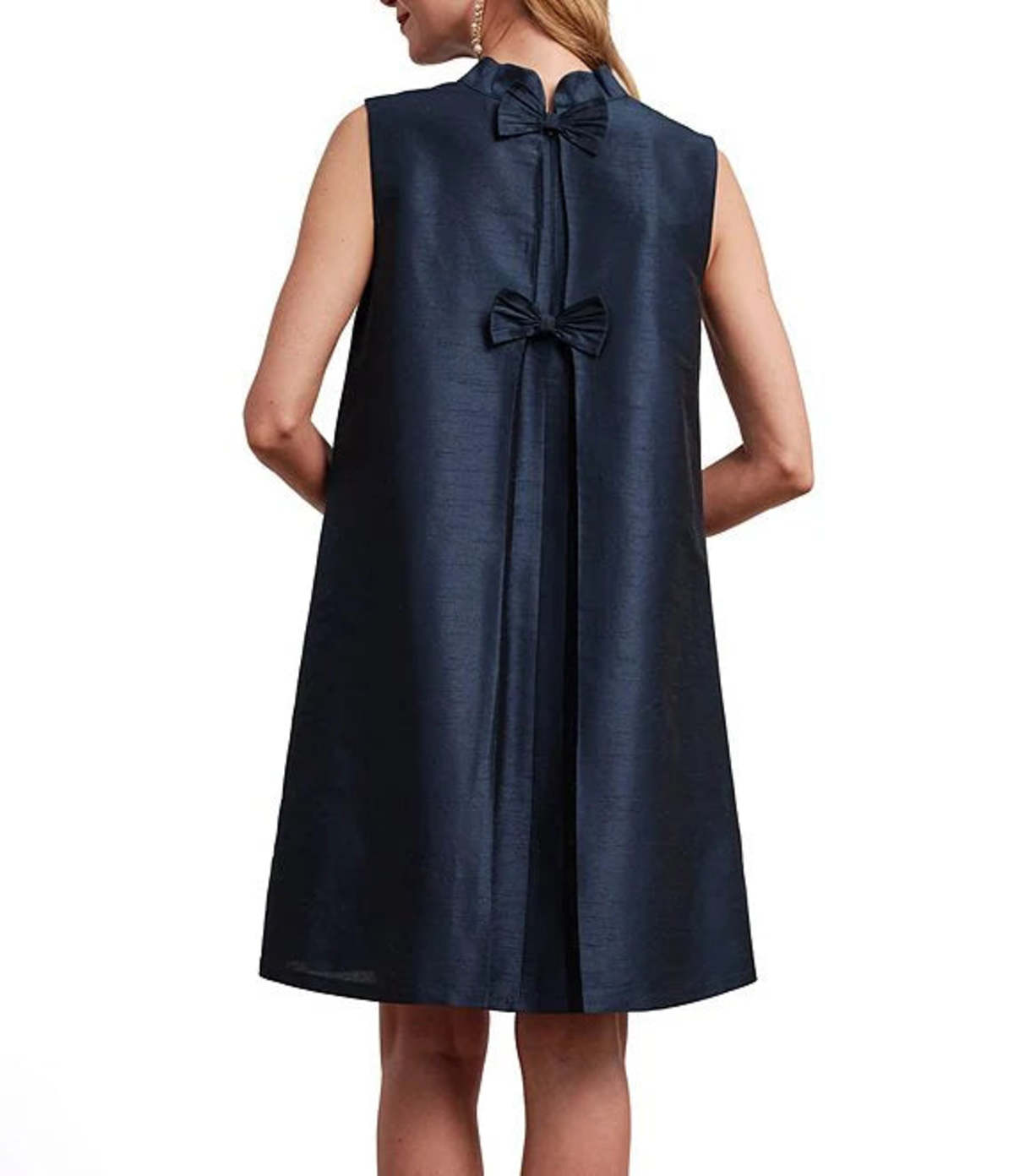 Frances Valentine Diplomat Mini Dress - Navy - Image 2 of 2