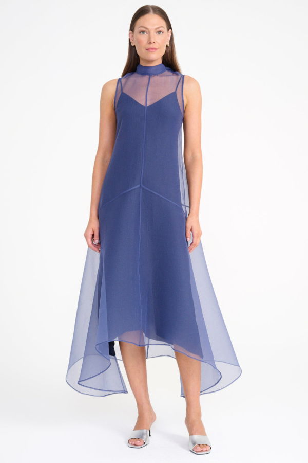 Staud Auden Dress - Navy